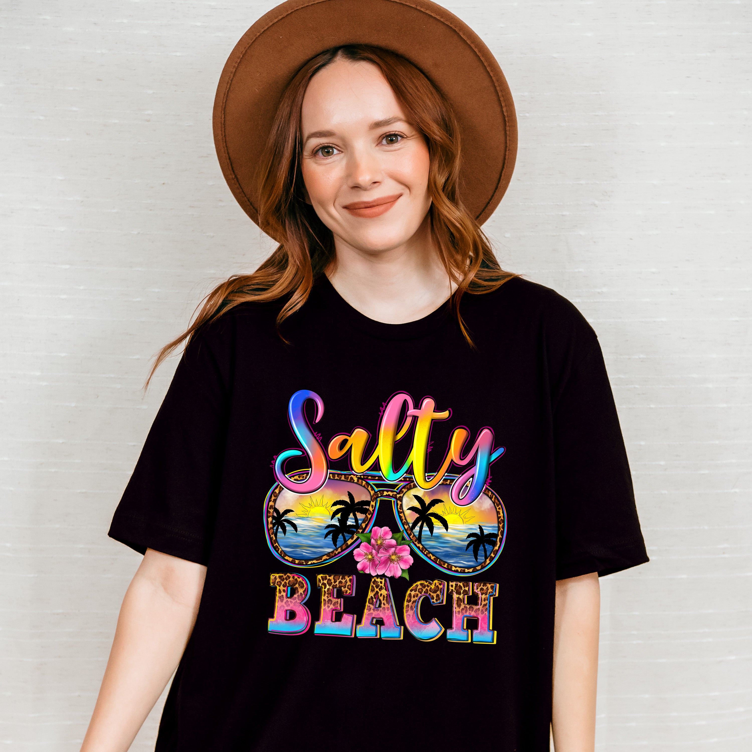 Salty Beach Summer Design - Summer Theme Unisex Crewneck T-Shirt Sweatshirt Hoodie