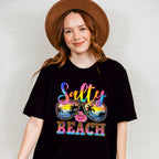 Salty Beach Summer Design - Summer Theme Unisex Crewneck T-Shirt Sweatshirt Hoodie