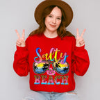 Salty Beach Summer Design - Summer Theme Unisex Crewneck T-Shirt Sweatshirt Hoodie