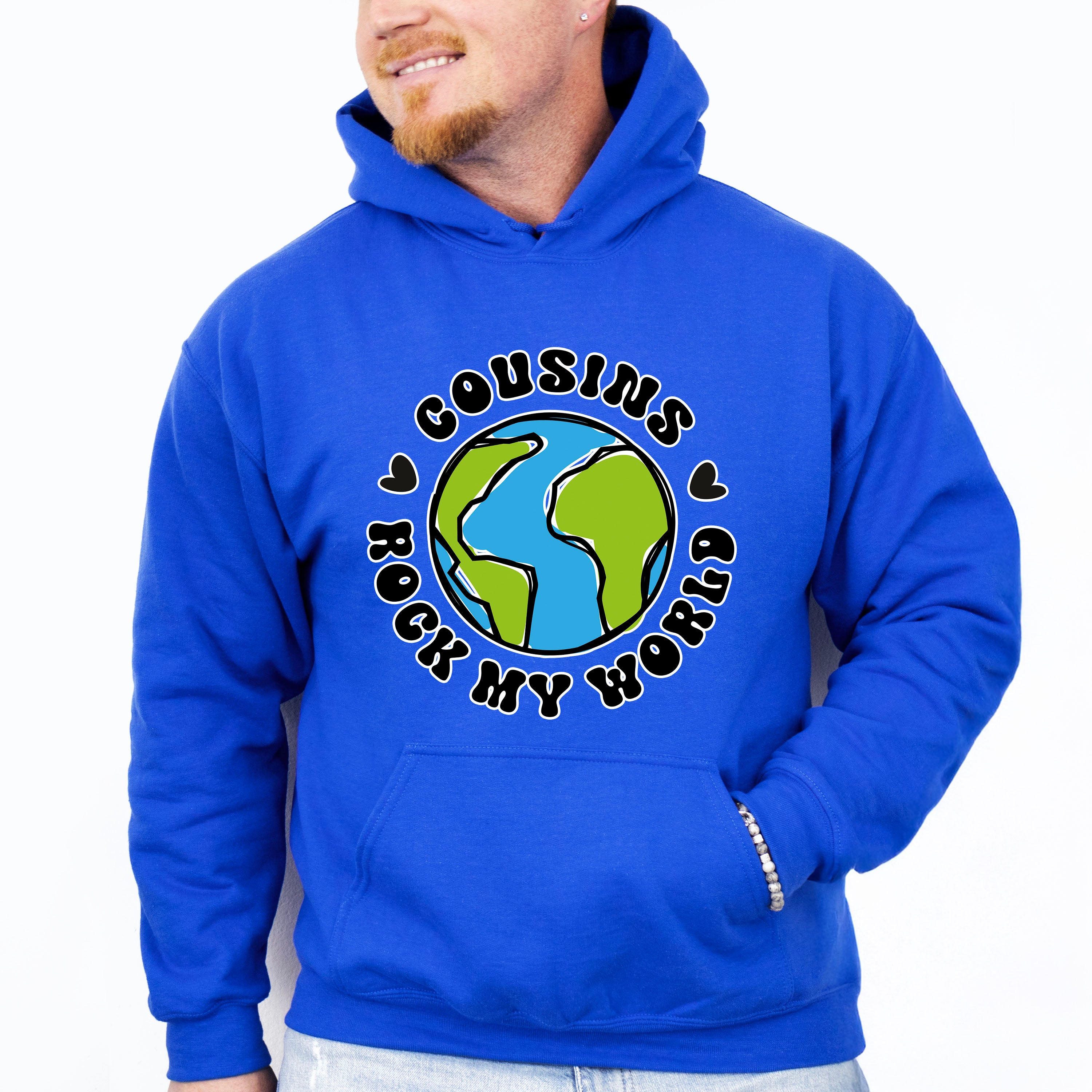Cousins Rock My World - Cousins Unisex Crewneck T-Shirt Sweatshirt Hoodie
