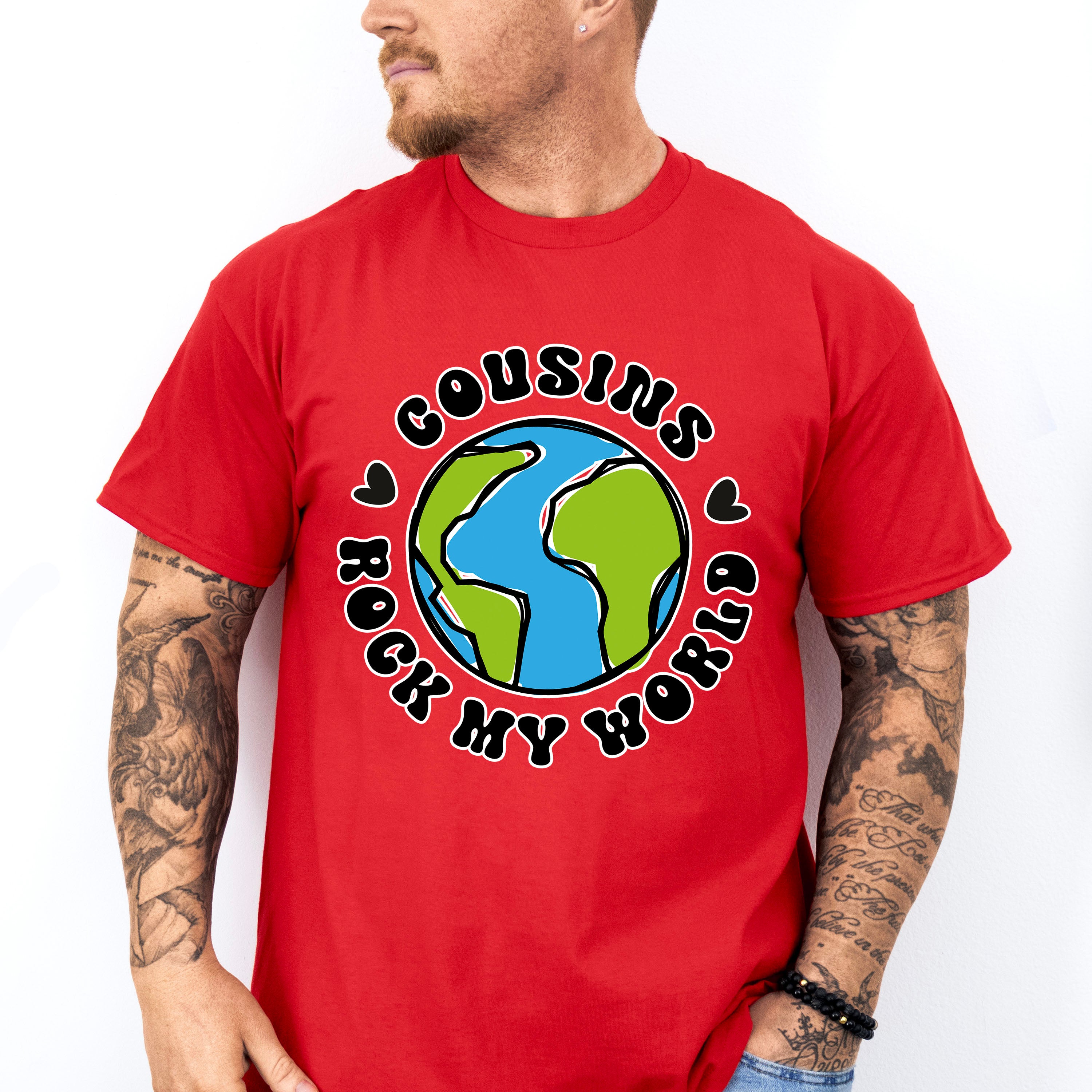 Cousins Rock My World - Cousins Unisex Crewneck T-Shirt Sweatshirt Hoodie
