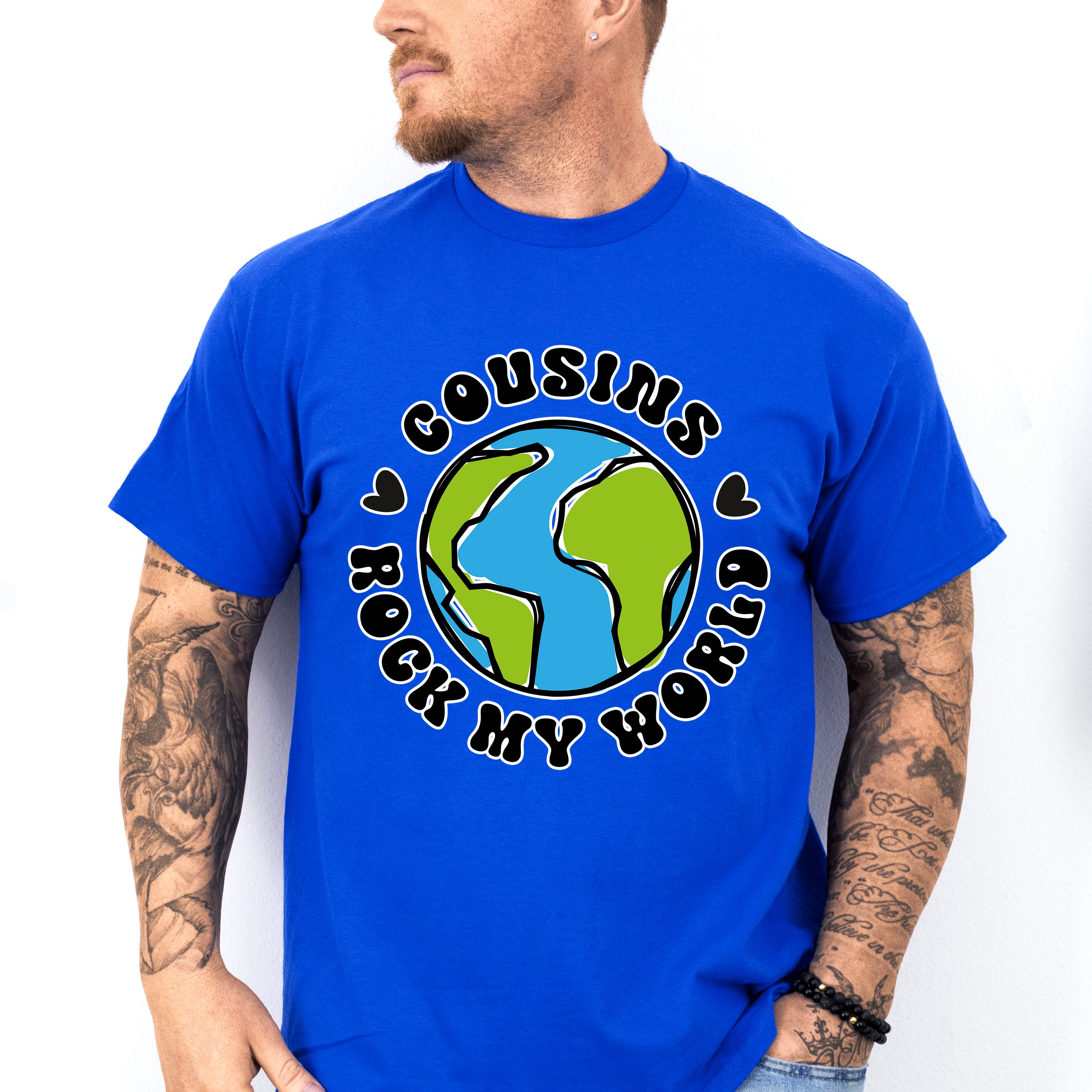 Cousins Rock My World - Cousins Unisex Crewneck T-Shirt Sweatshirt Hoodie