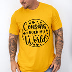 Cousins Rock My World Heart - Cousins Unisex Crewneck T-Shirt Sweatshirt Hoodie