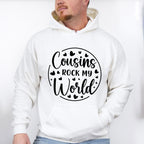 Cousins Rock My World Heart - Cousins Unisex Crewneck T-Shirt Sweatshirt Hoodie