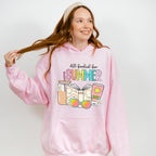All Booked For Summer Design - Summer Theme Unisex Crewneck T-Shirt Sweatshirt Hoodie