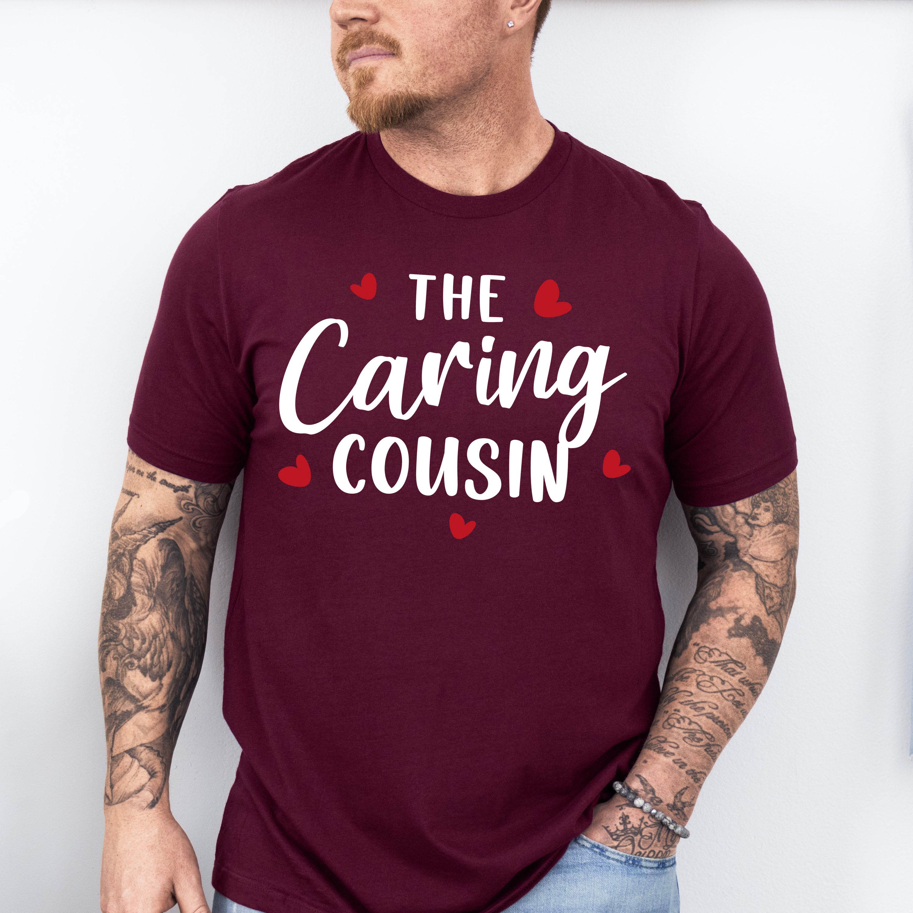 The Caring Cousin - Cousins Unisex Crewneck T-Shirt Sweatshirt Hoodie