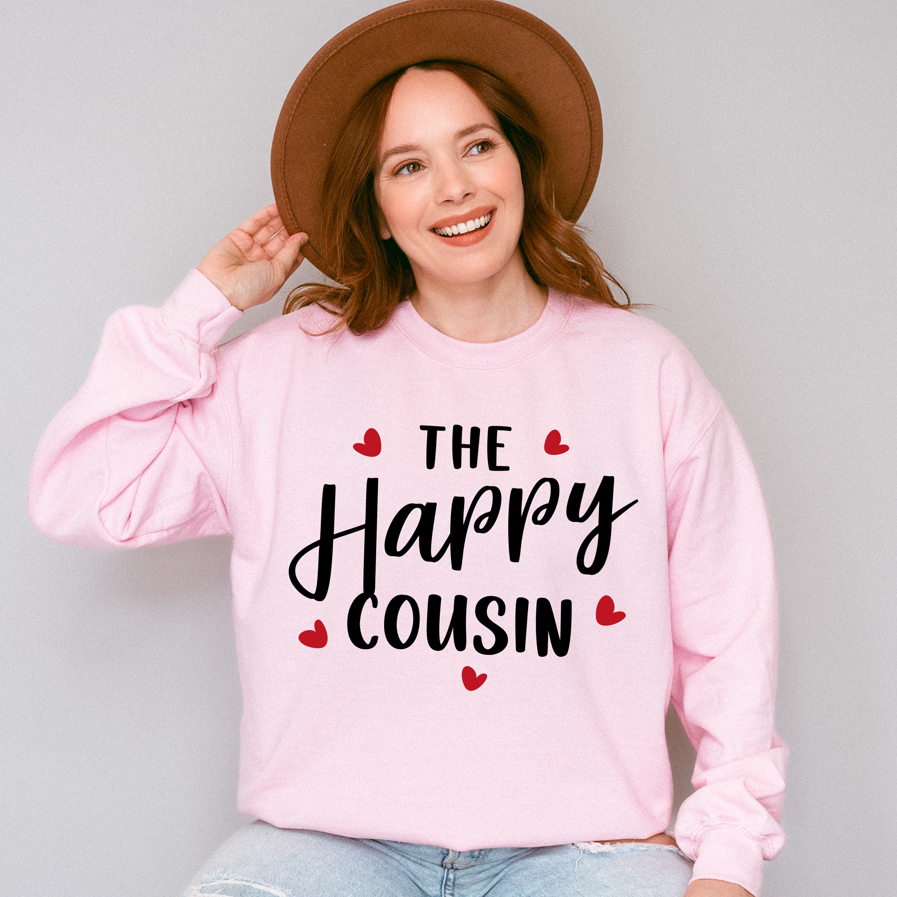 The Happy Cousin - Cousins Unisex Crewneck T-Shirt Sweatshirt Hoodie