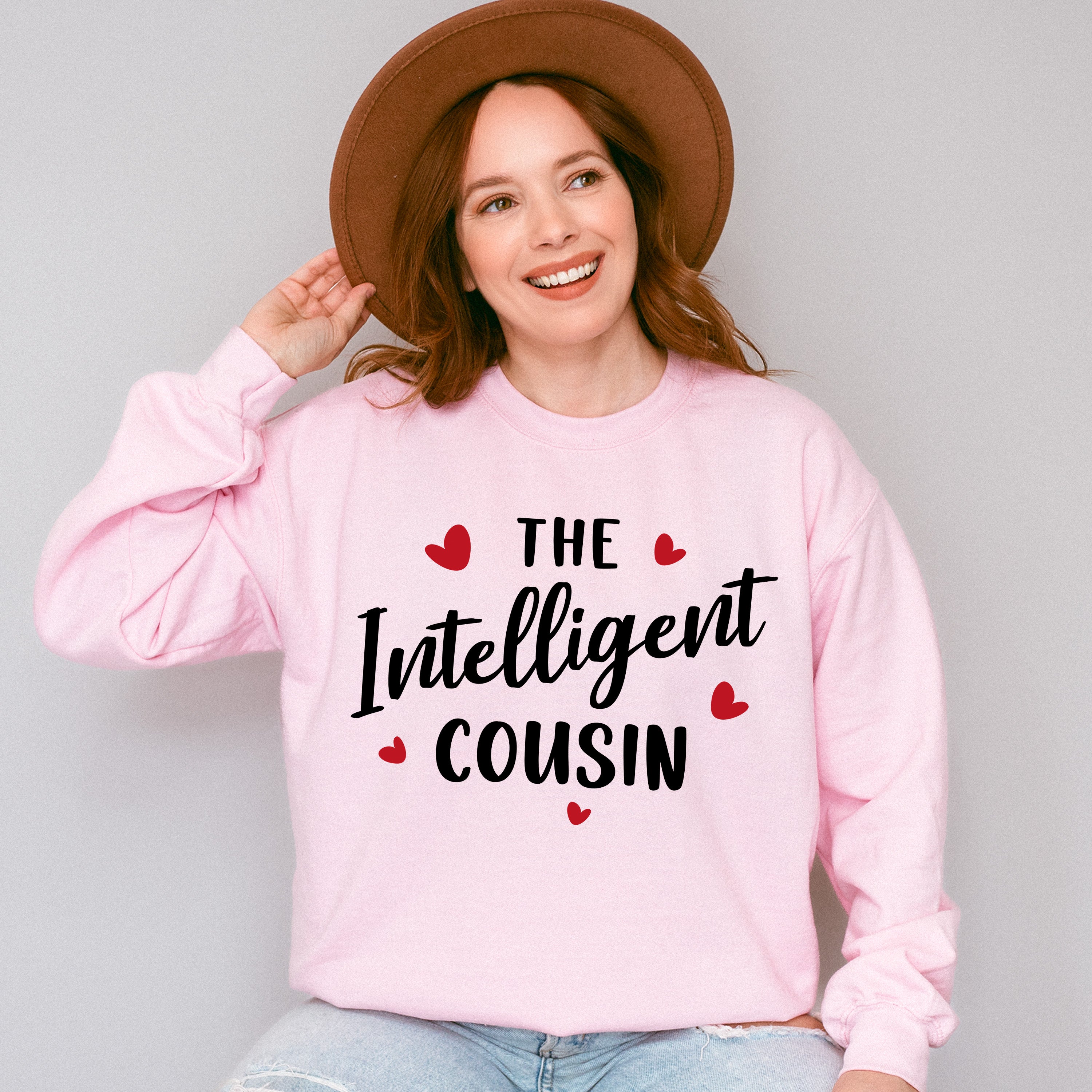 The Intelligent Cousin - Cousins Unisex Crewneck T-Shirt Sweatshirt Hoodie