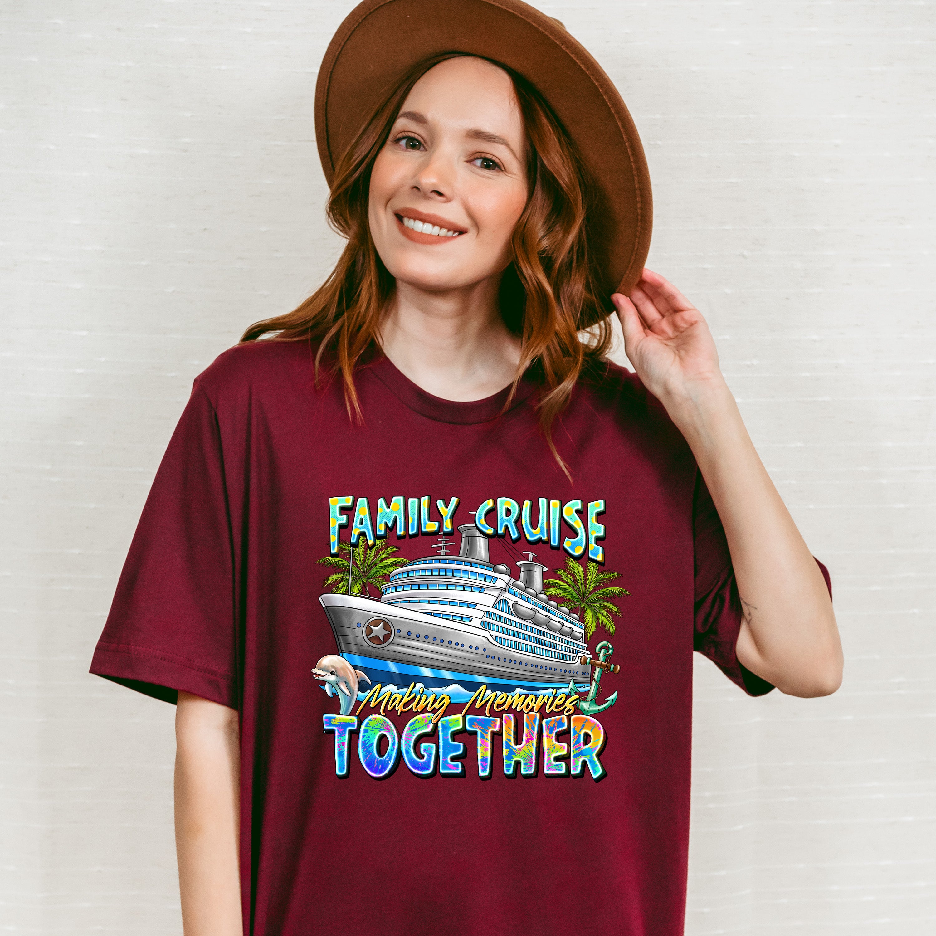 Making Memories Together - Family Cruise Unisex Crewneck T-Shirt Sweatshirt Hoodie
