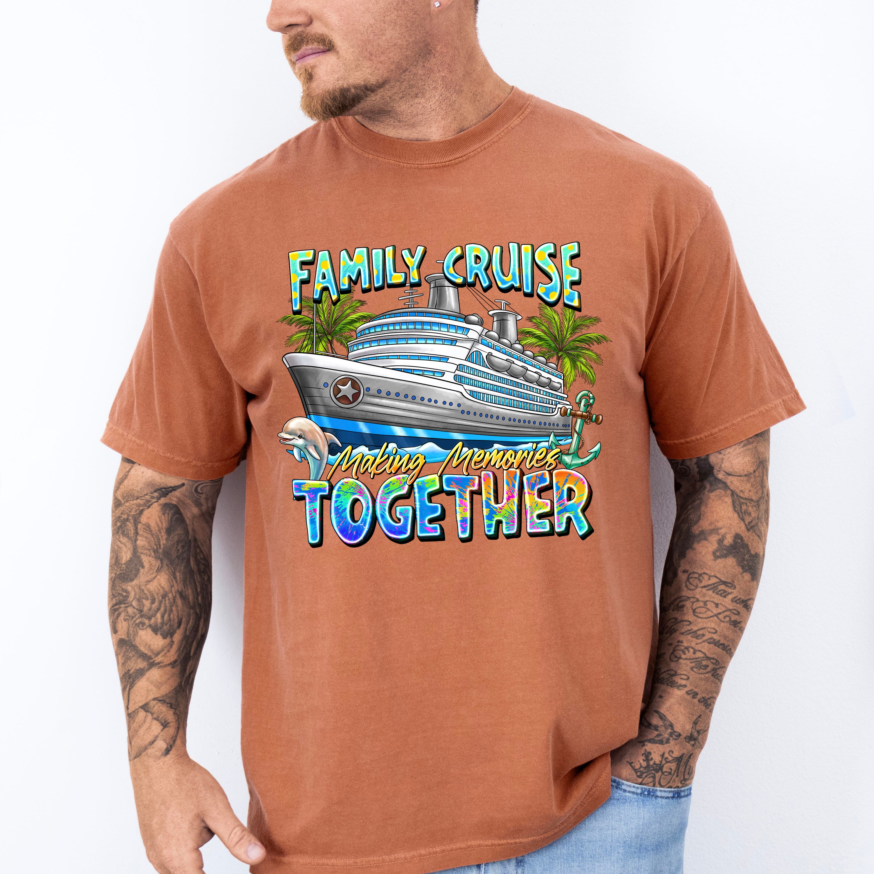 Making Memories Together - Family Cruise Unisex Crewneck T-Shirt Sweatshirt Hoodie