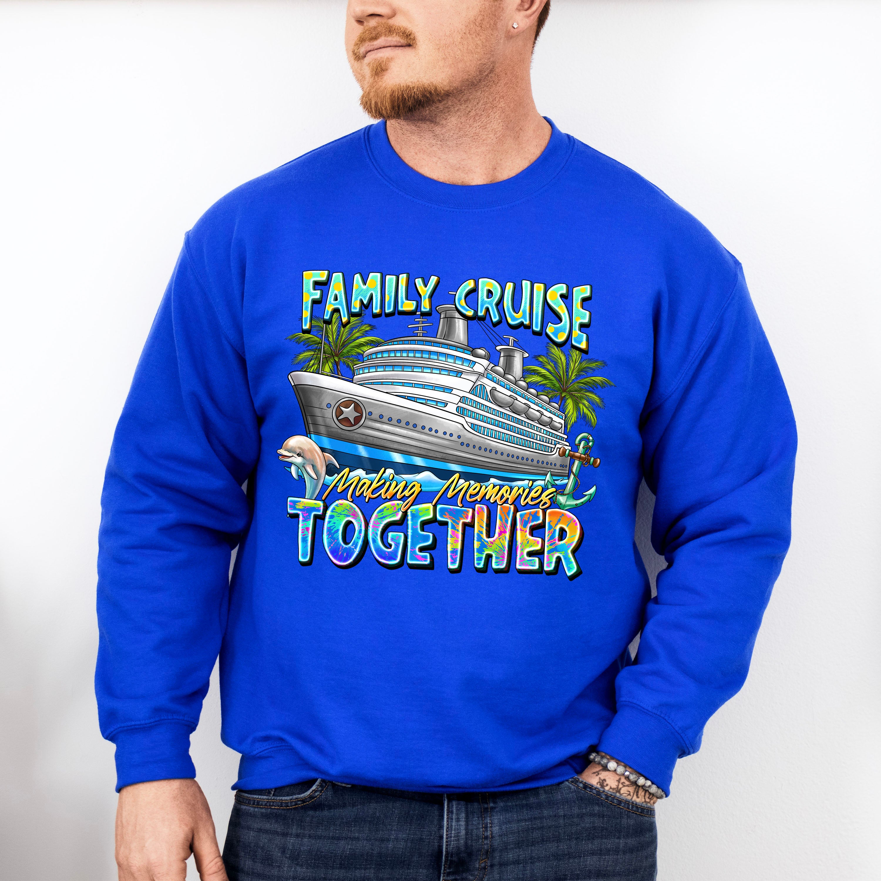 Making Memories Together - Family Cruise Unisex Crewneck T-Shirt Sweatshirt Hoodie
