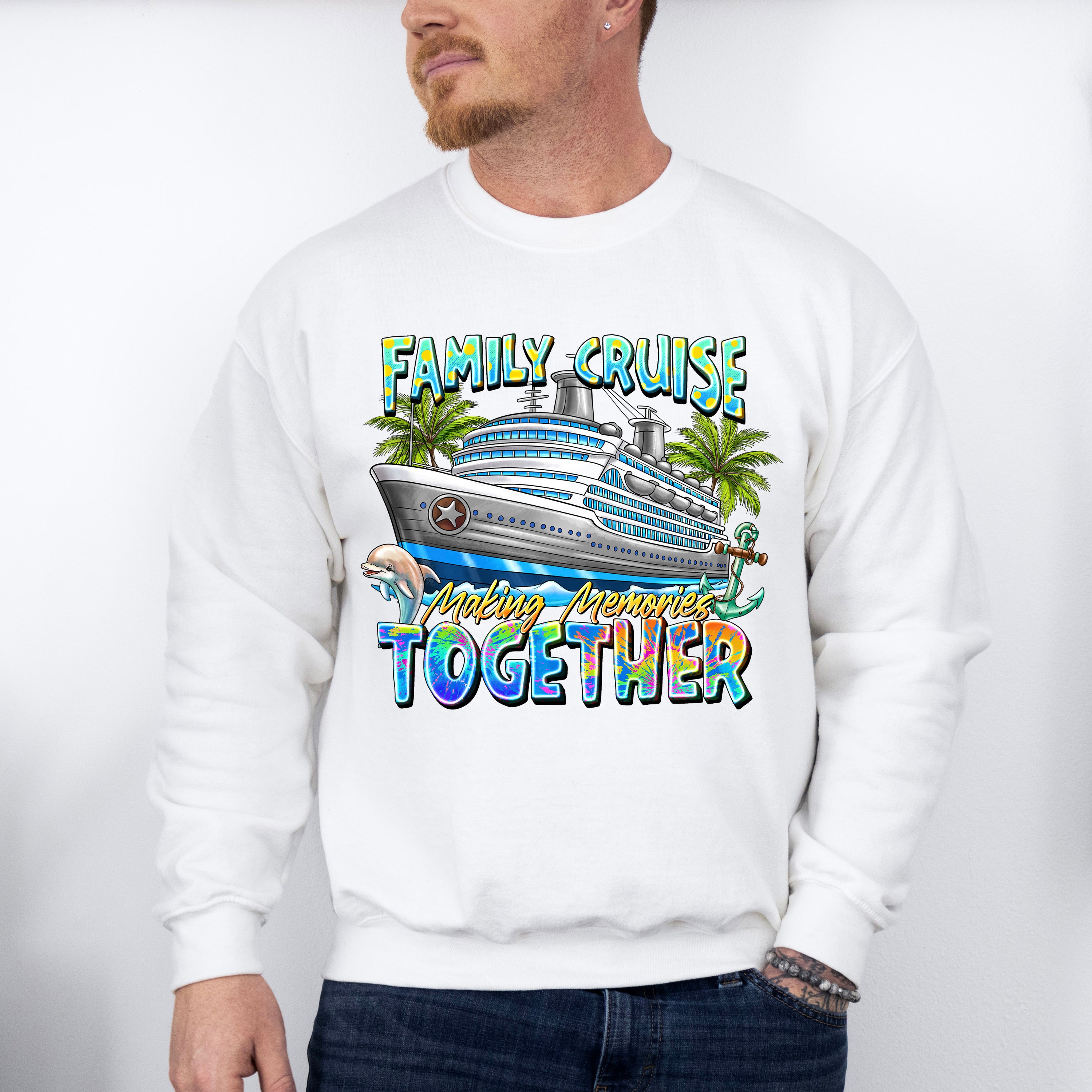 Making Memories Together - Family Cruise Unisex Crewneck T-Shirt Sweatshirt Hoodie