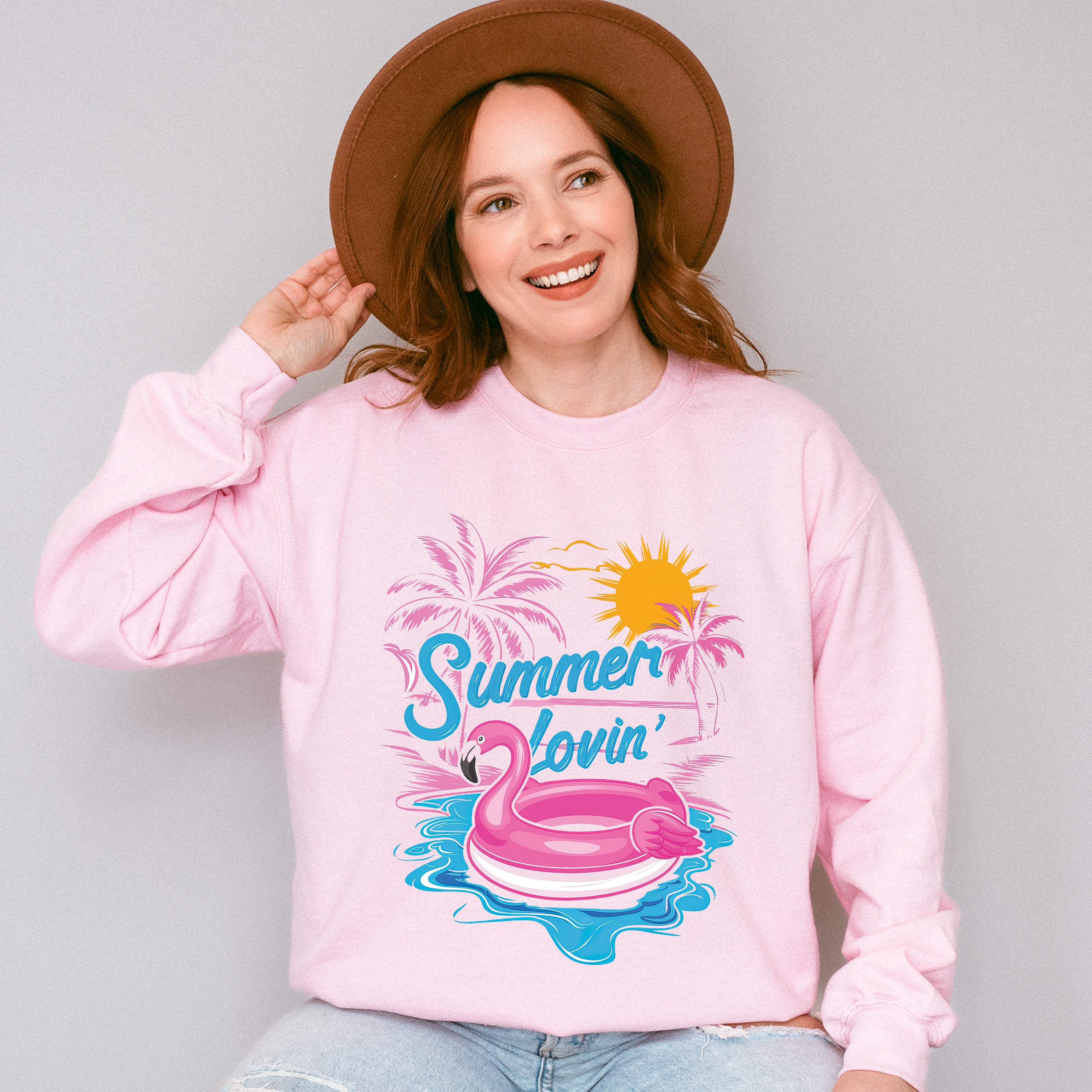Summer Lovin - Summer Theme Unisex Crewneck T-Shirt Sweatshirt Hoodie