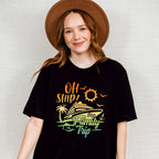 Oh Ship It's A Family Trip - Family Cruise Unisex Crewneck T-Shirt Sweatshirt Hoodie