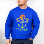 One Cruise At A Time - Family Cruise Unisex Crewneck T-Shirt Sweatshirt Hoodie