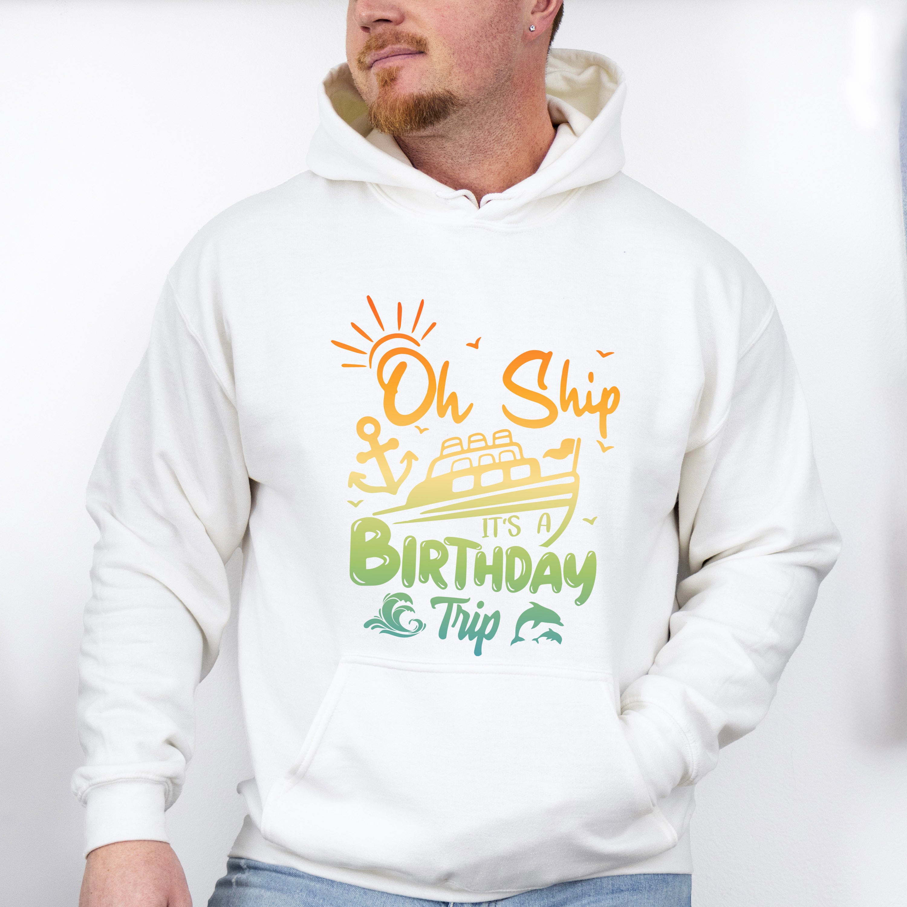 It's A Birthday Trip - Family Cruise Unisex Crewneck T-Shirt Sweatshirt Hoodie