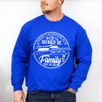 Family Out At Sea Black and White - Family Cruise Unisex Crewneck T-Shirt Sweatshirt Hoodie
