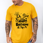 It's A Birthday Trip Black And White - Family Cruise Unisex Crewneck T-Shirt Sweatshirt Hoodie