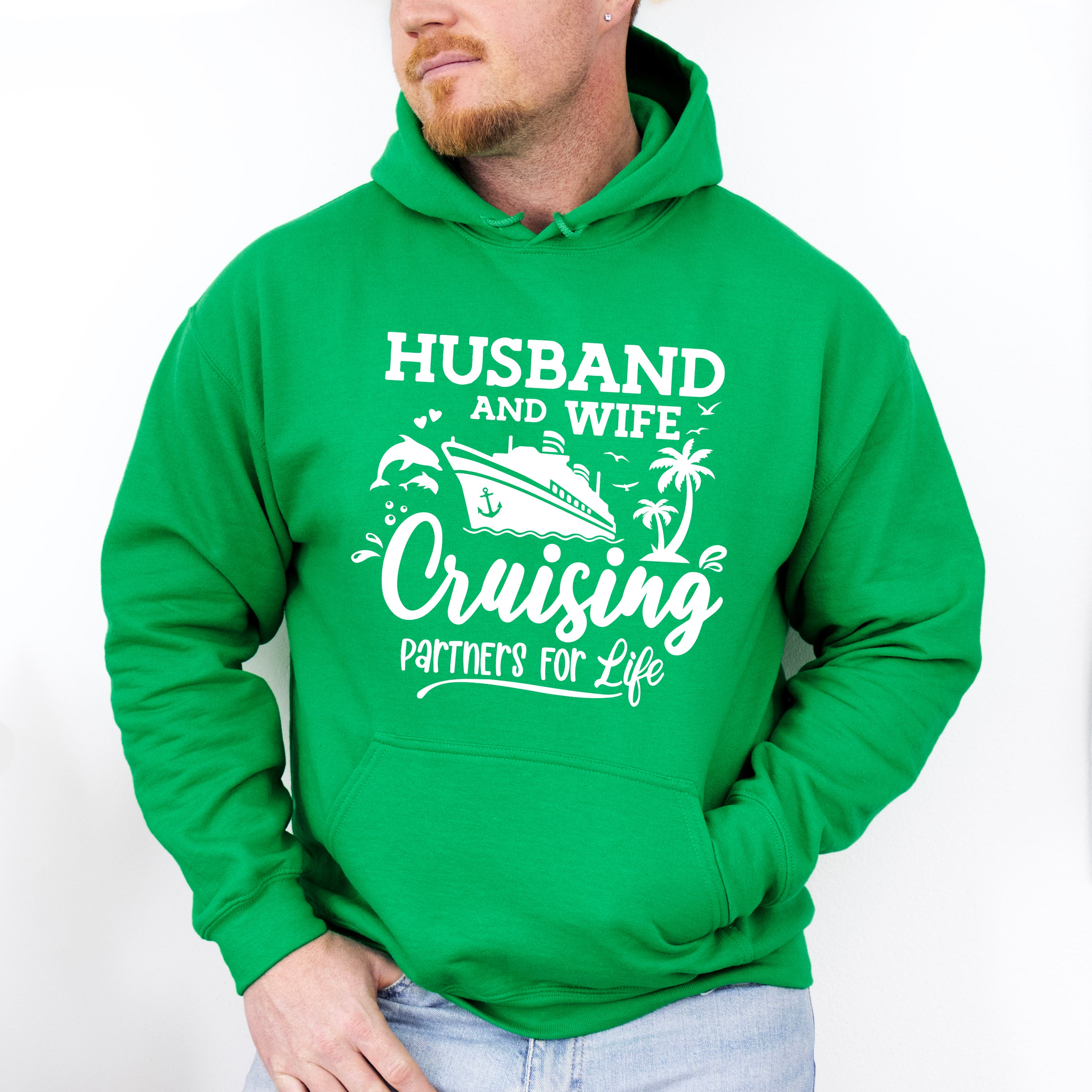 Husband And Wife - Family Cruise Unisex Crewneck T-Shirt Sweatshirt Hoodie