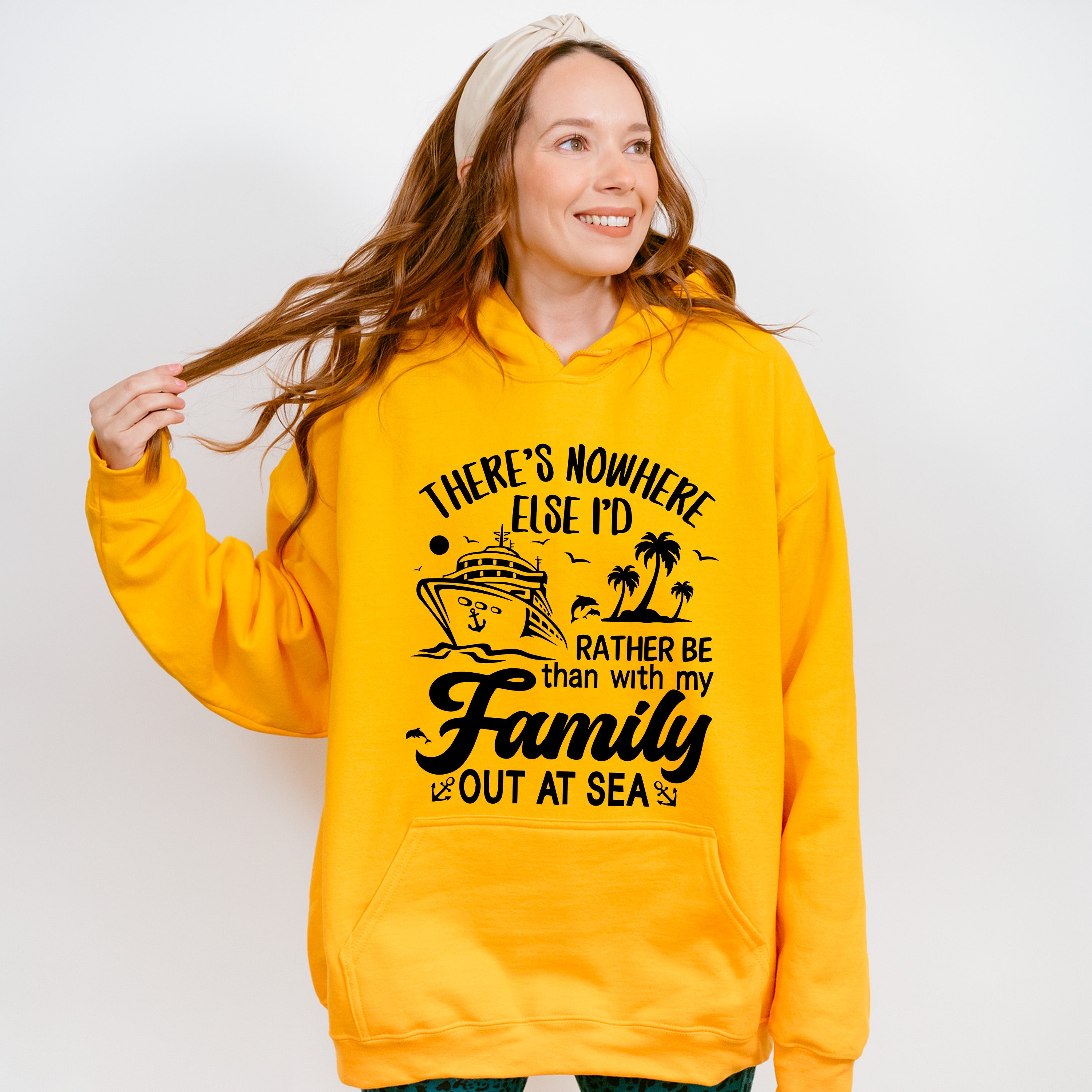 There's Nowhere Else - Family Cruise Unisex Crewneck T-Shirt Sweatshirt Hoodie
