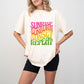 Sunrise Sunburn Sunset Repeat - Summer Theme Unisex Crewneck T-Shirt Sweatshirt Hoodie