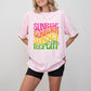 Sunrise Sunburn Sunset Repeat - Summer Theme Unisex Crewneck T-Shirt Sweatshirt Hoodie