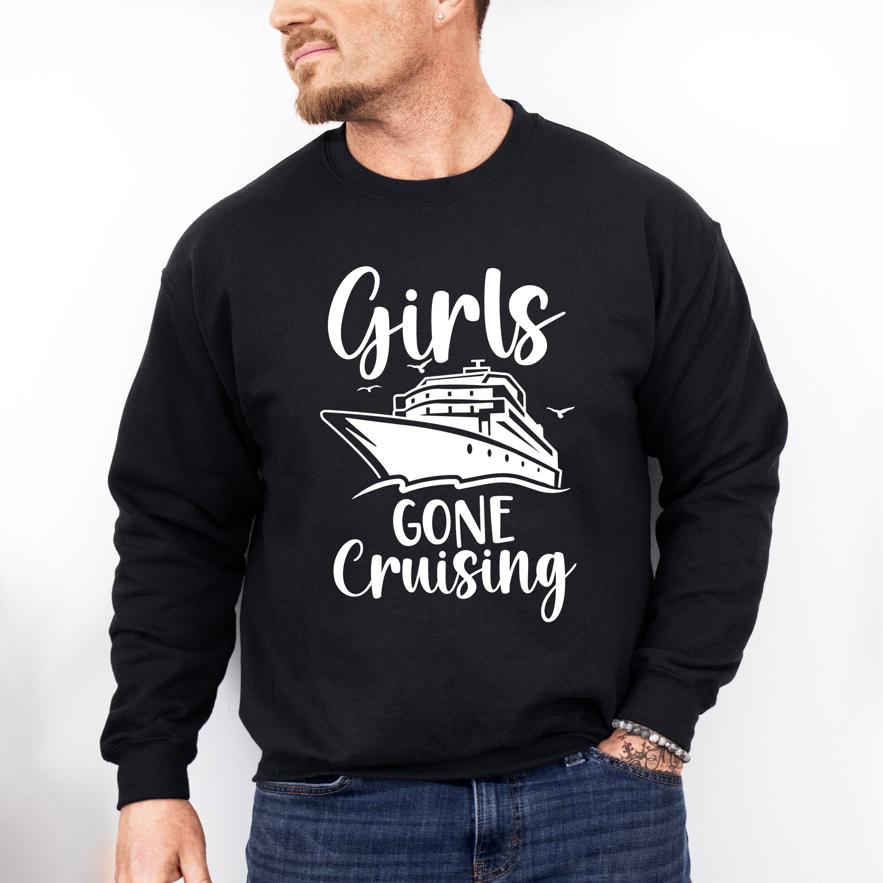 Girls Gone Cruising - Family Cruise Unisex Crewneck T-Shirt Sweatshirt Hoodie