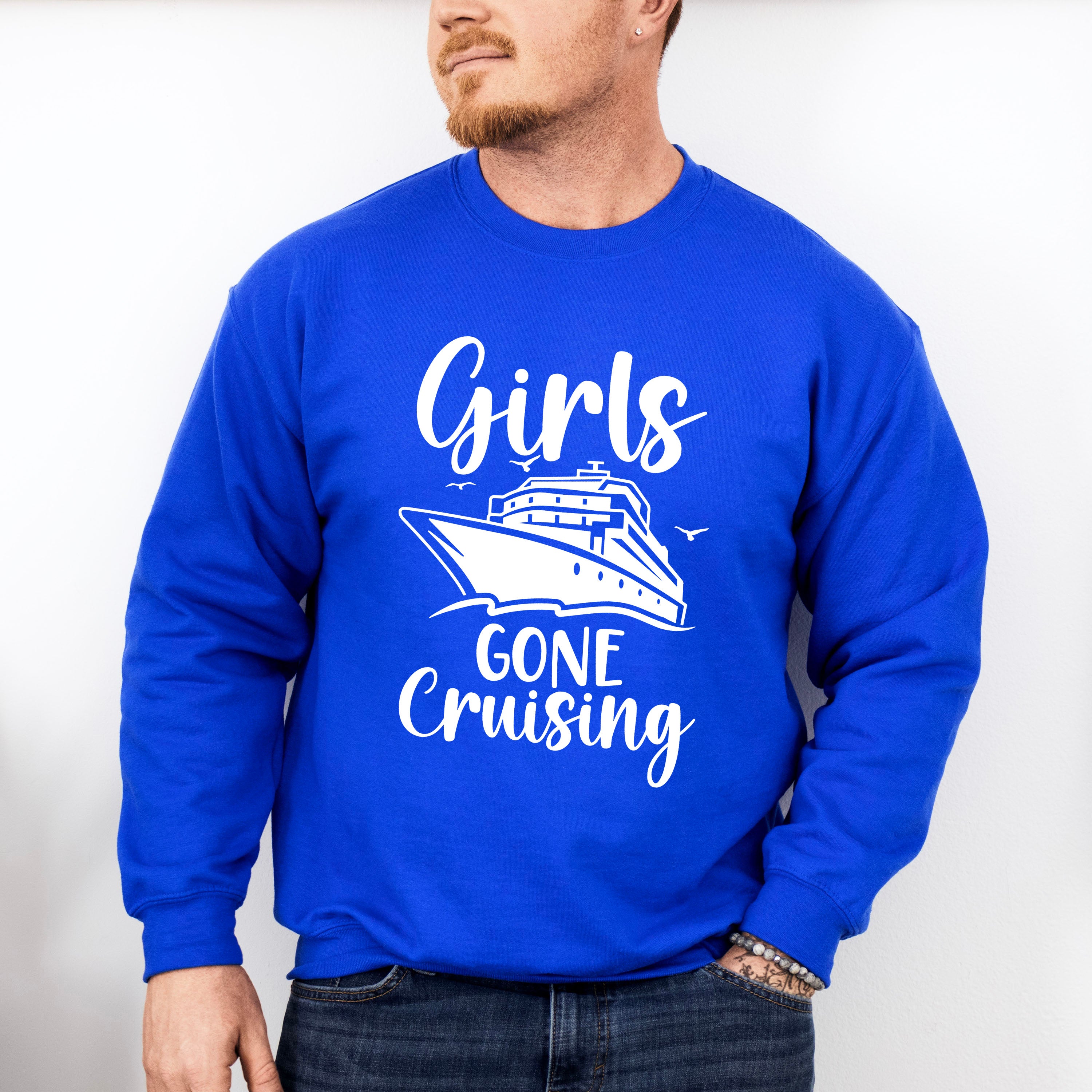 Girls Gone Cruising - Family Cruise Unisex Crewneck T-Shirt Sweatshirt Hoodie