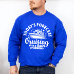 Today's Forecast - Family Cruise Unisex Crewneck T-Shirt Sweatshirt Hoodie