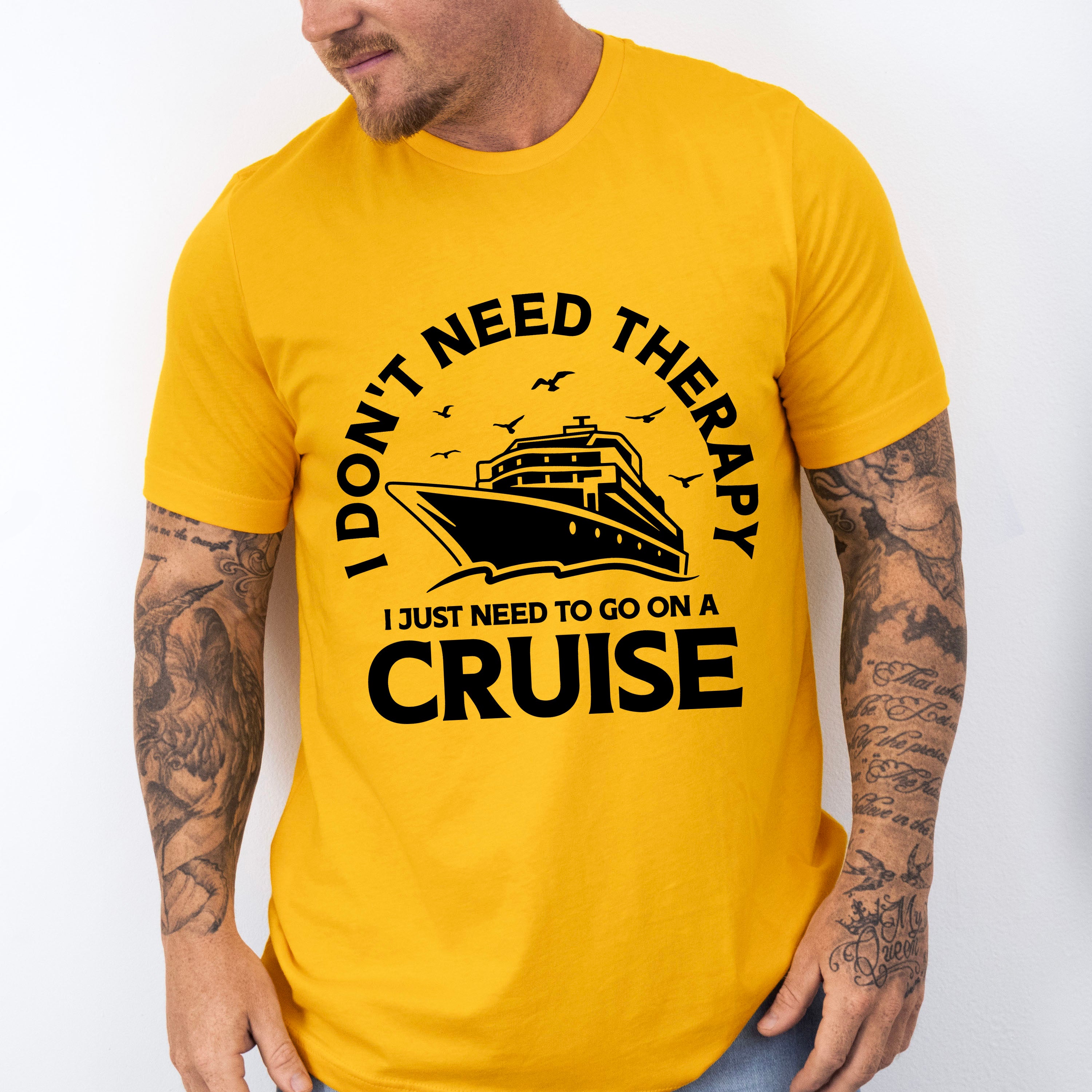 I Don't Need Therapy - Family Cruise Unisex Crewneck T-Shirt Sweatshirt Hoodie