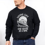Living Life - Family Cruise Unisex Crewneck T-Shirt Sweatshirt Hoodie