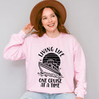 Living Life - Family Cruise Unisex Crewneck T-Shirt Sweatshirt Hoodie