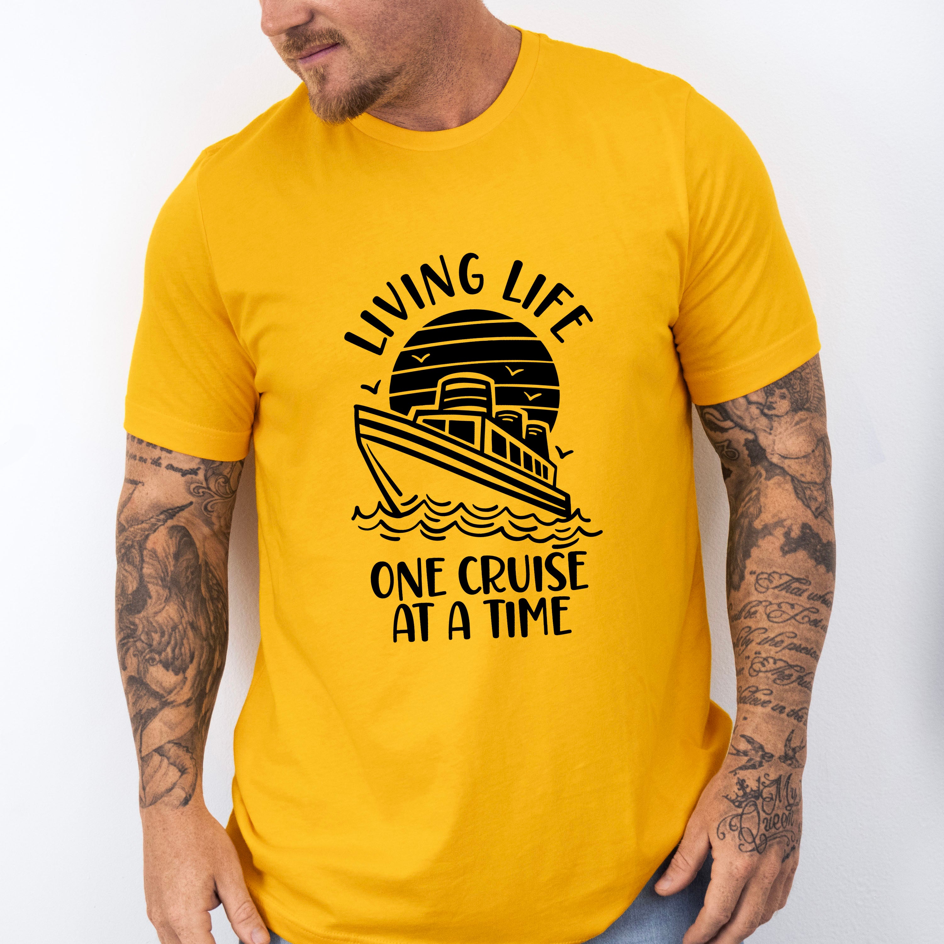 Living Life - Family Cruise Unisex Crewneck T-Shirt Sweatshirt Hoodie