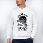 Living Life - Family Cruise Unisex Crewneck T-Shirt Sweatshirt Hoodie