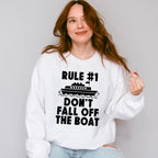Don't Fall Off The Boat - Family Cruise Unisex Crewneck T-Shirt Sweatshirt Hoodie
