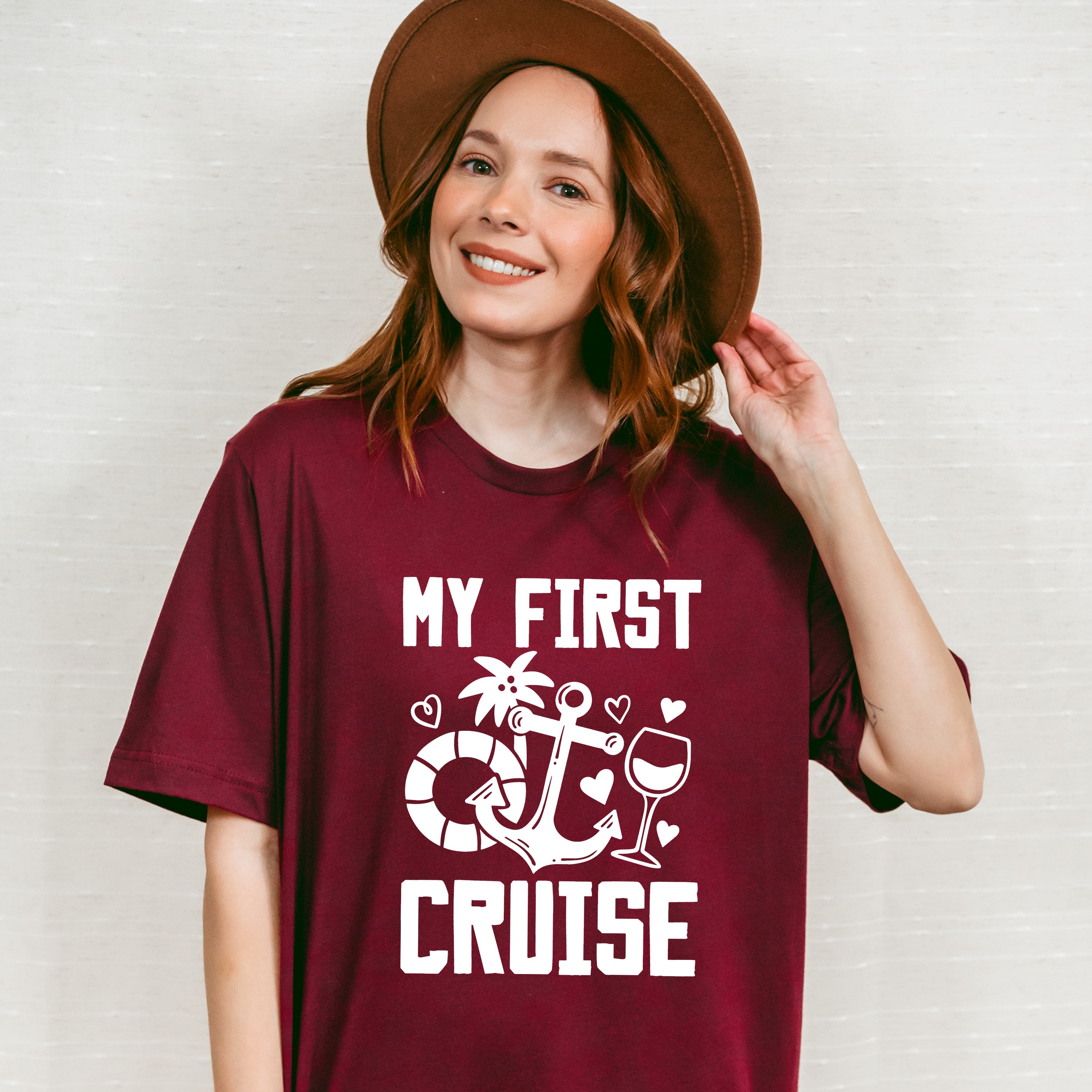 My First Cruise - Family Cruise Unisex Crewneck T-Shirt Sweatshirt Hoodie