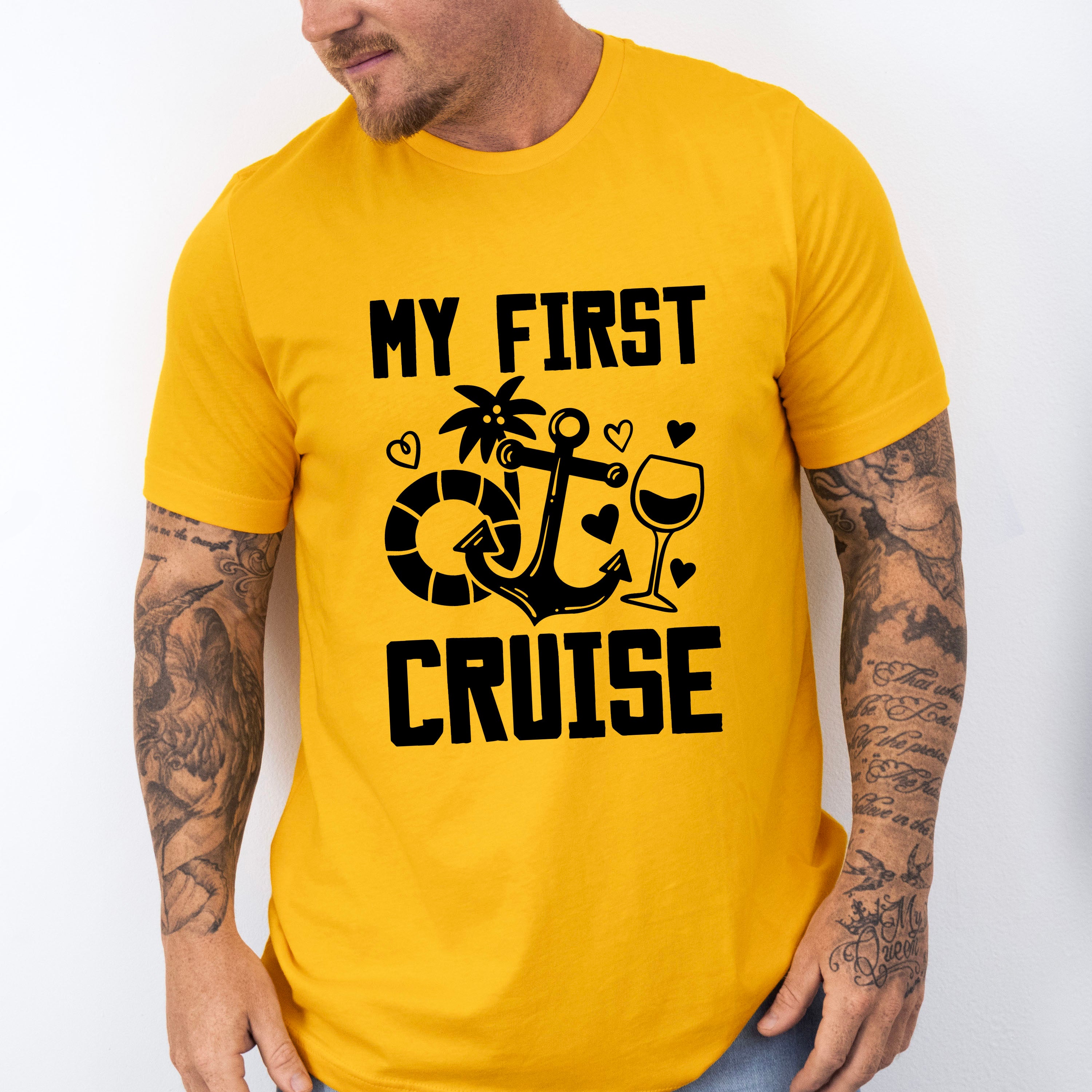 My First Cruise - Family Cruise Unisex Crewneck T-Shirt Sweatshirt Hoodie
