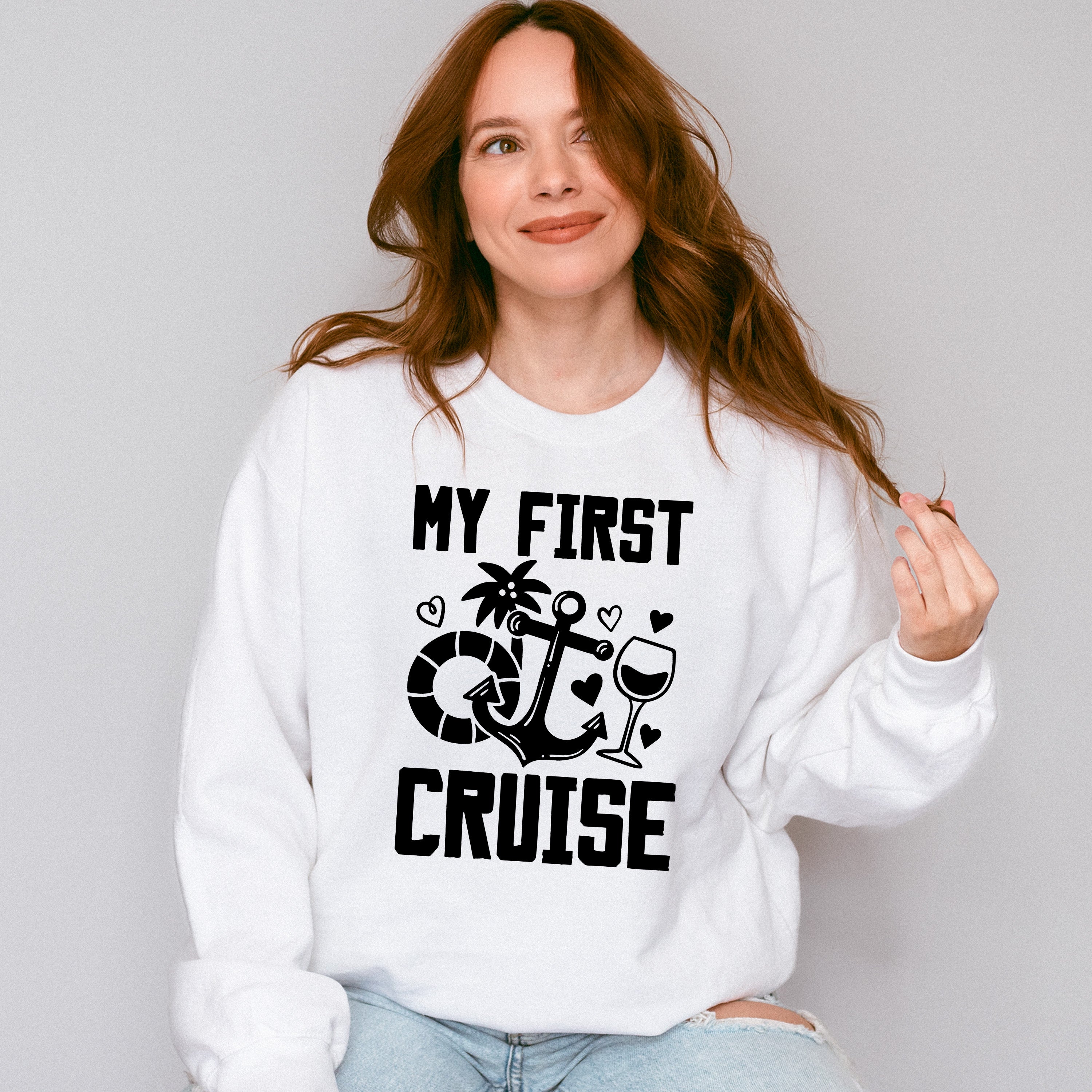 My First Cruise - Family Cruise Unisex Crewneck T-Shirt Sweatshirt Hoodie