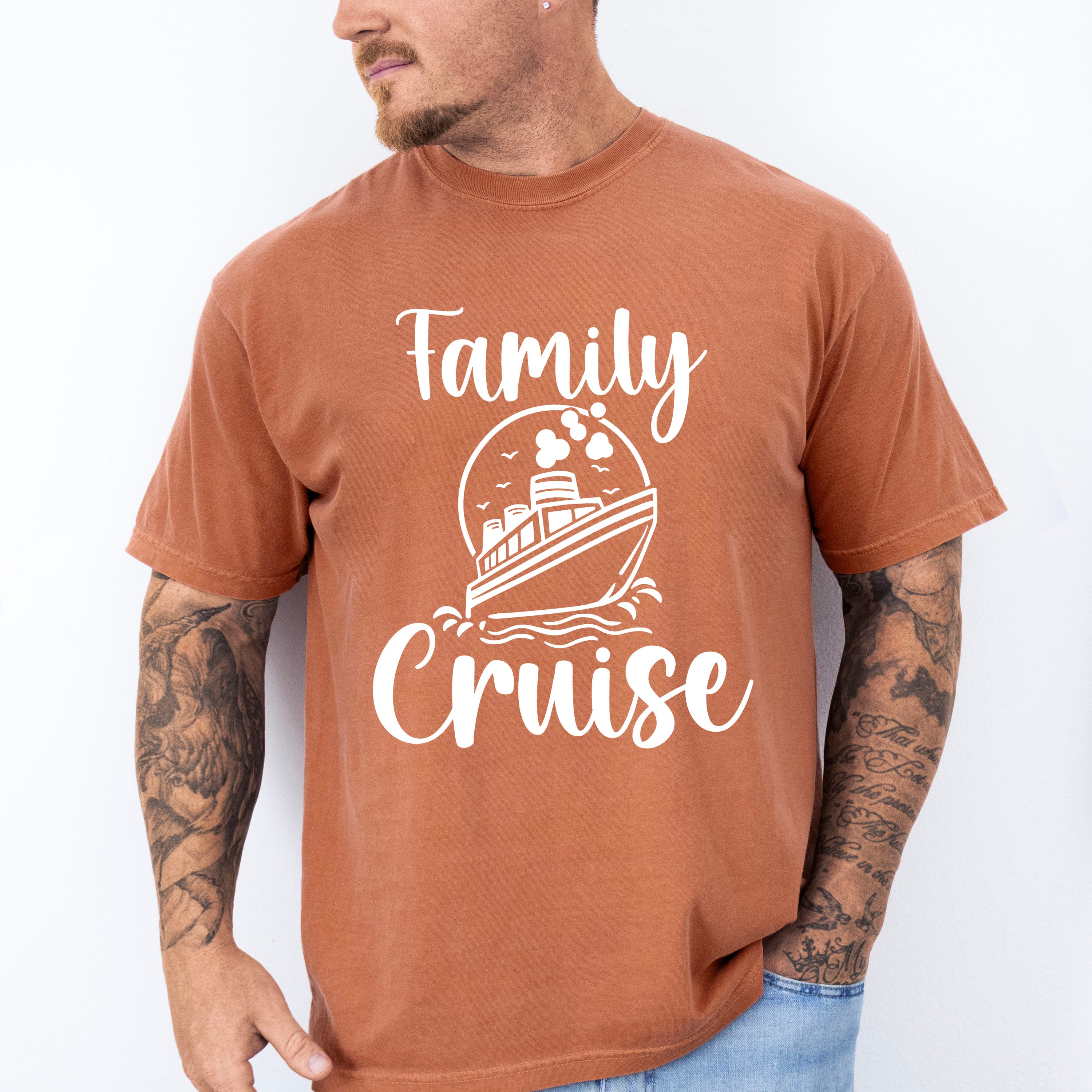 Family Cruise Design - Family Cruise Unisex Crewneck T-Shirt Sweatshirt Hoodie