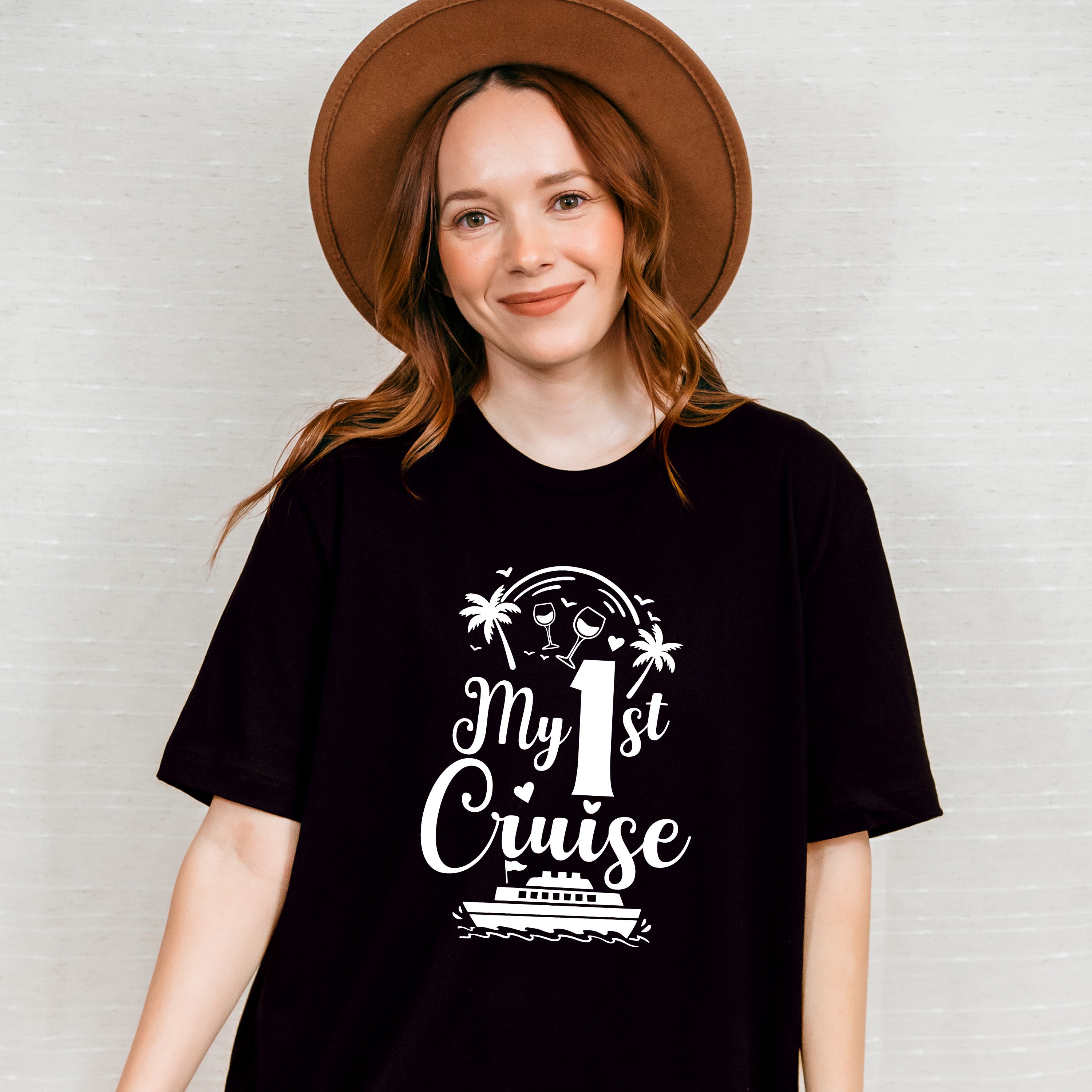 My First Cruise - Family Cruise Unisex Crewneck T-Shirt Sweatshirt Hoodie