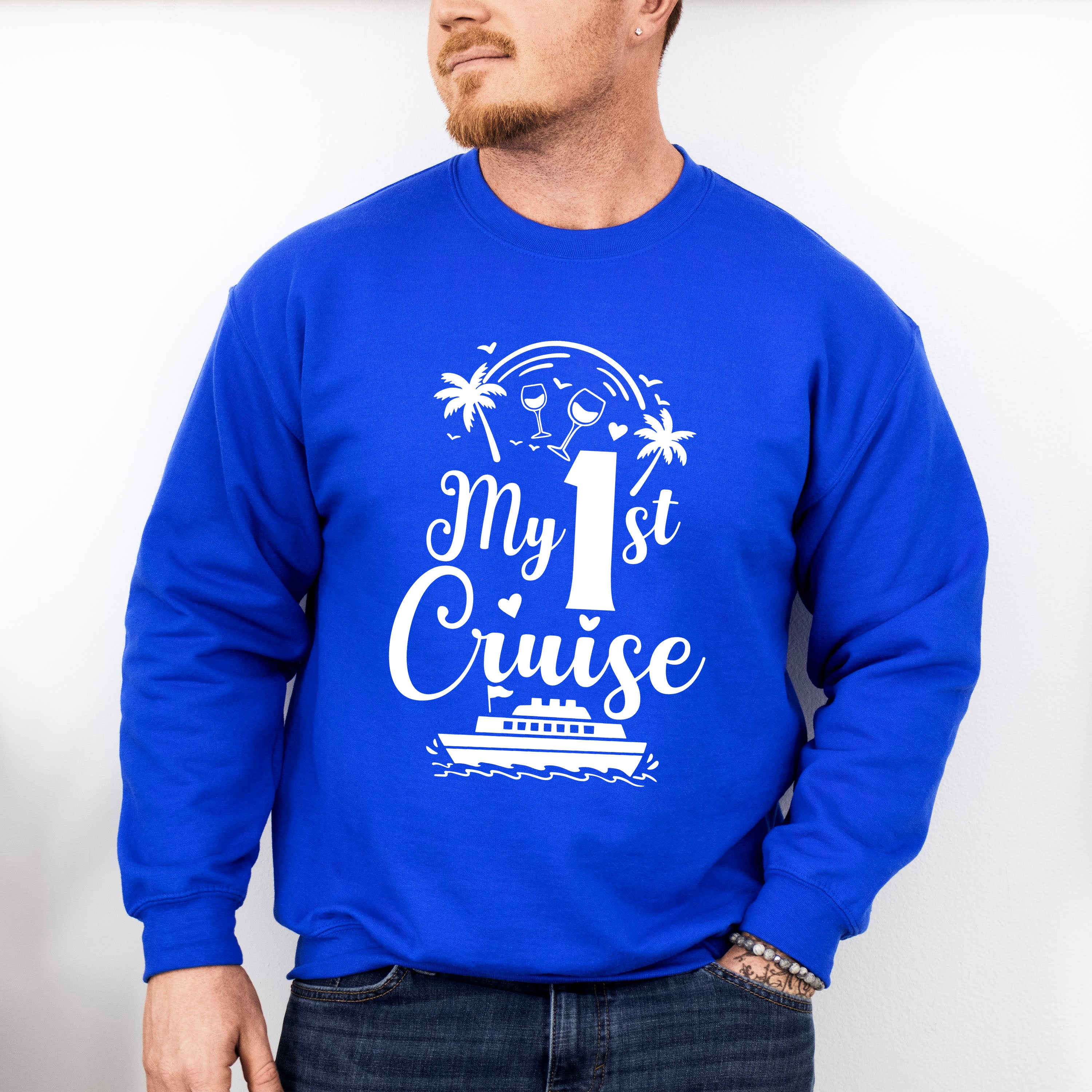 My First Cruise - Family Cruise Unisex Crewneck T-Shirt Sweatshirt Hoodie