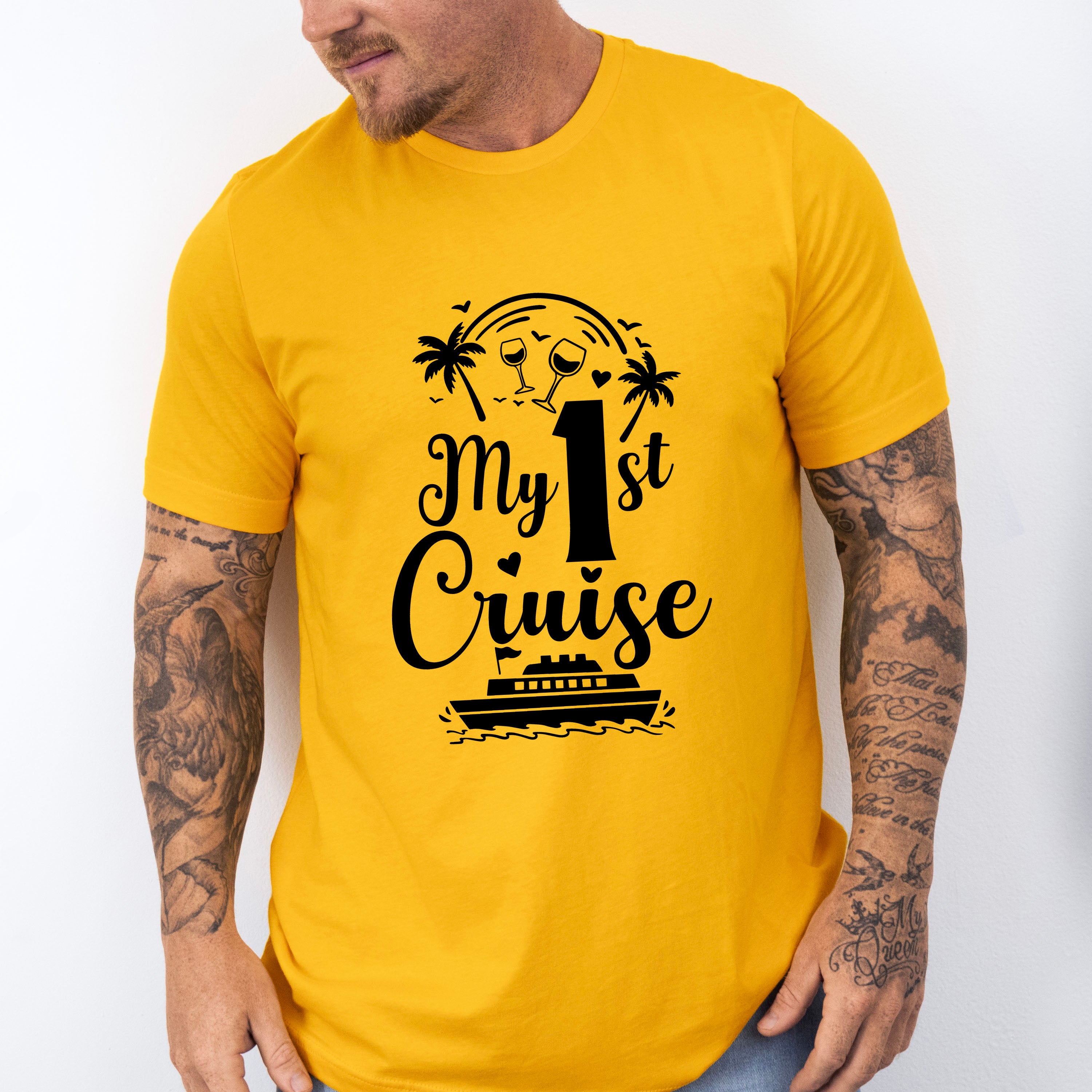 My First Cruise - Family Cruise Unisex Crewneck T-Shirt Sweatshirt Hoodie