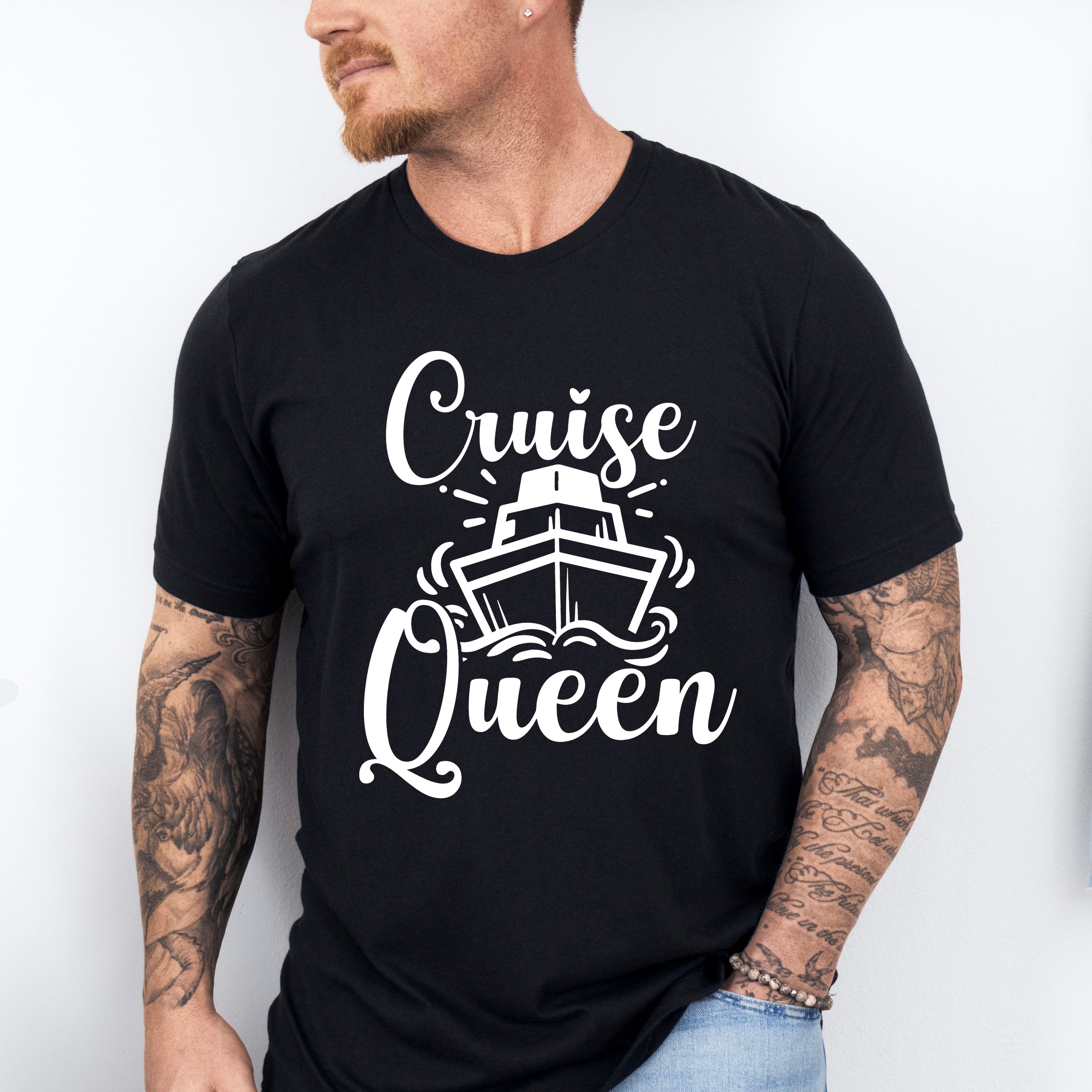 Cruise Queen - Family Cruise Unisex Crewneck T-Shirt Sweatshirt Hoodie