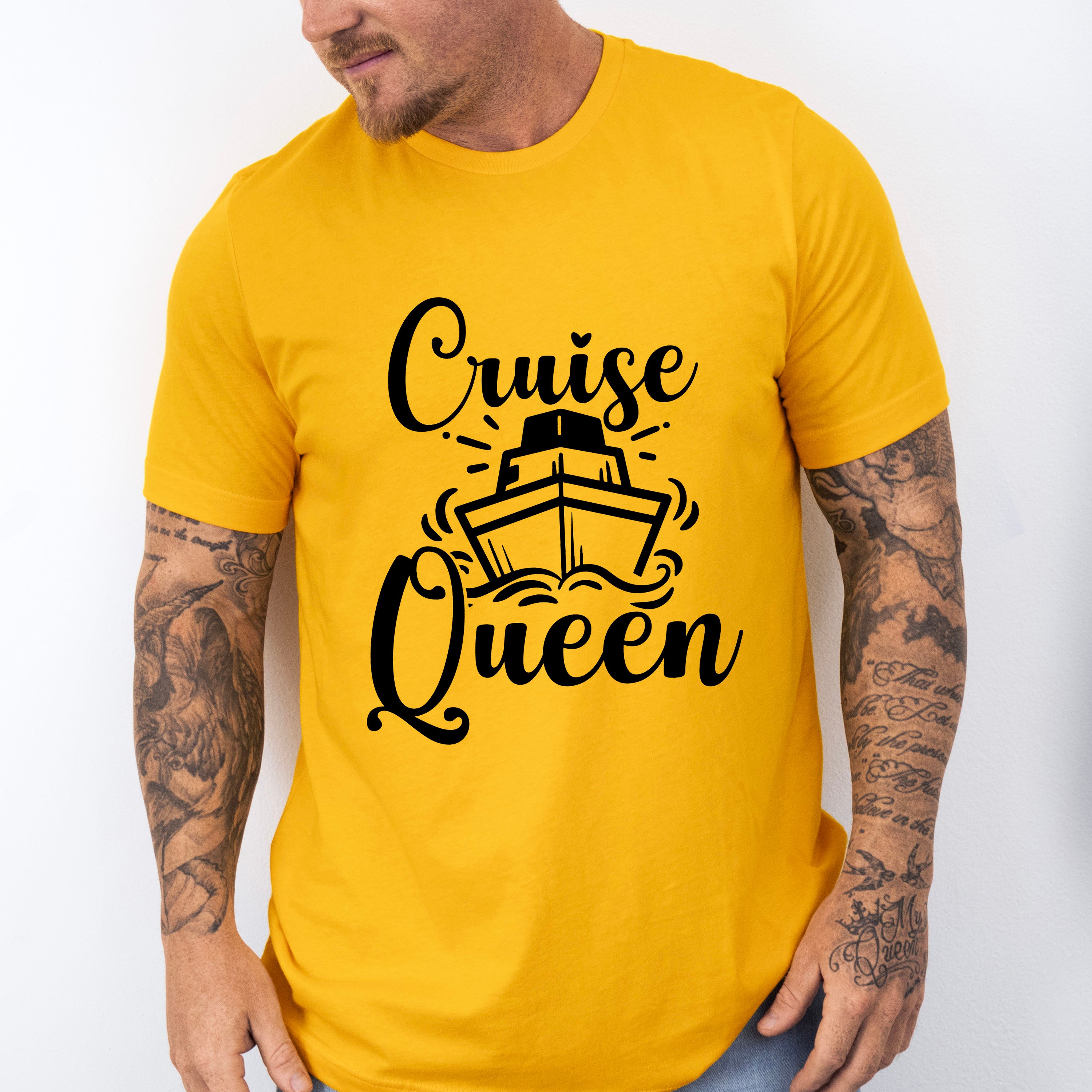 Cruise Queen - Family Cruise Unisex Crewneck T-Shirt Sweatshirt Hoodie