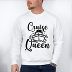 Cruise Queen - Family Cruise Unisex Crewneck T-Shirt Sweatshirt Hoodie