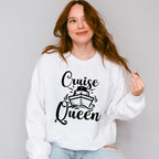 Cruise Queen - Family Cruise Unisex Crewneck T-Shirt Sweatshirt Hoodie