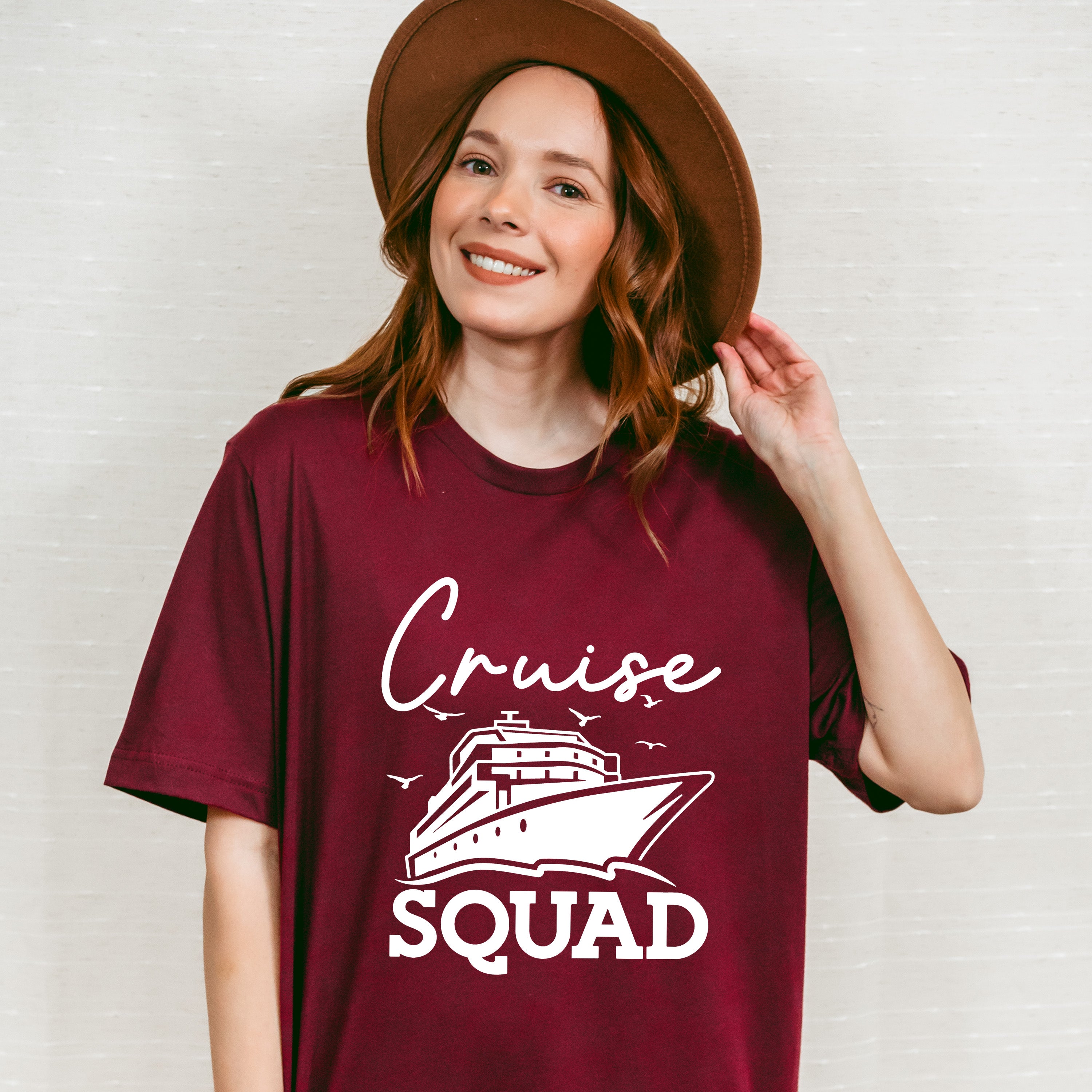 Cruise Squad Ship Design - Family Cruise Unisex Crewneck T-Shirt Sweatshirt Hoodie