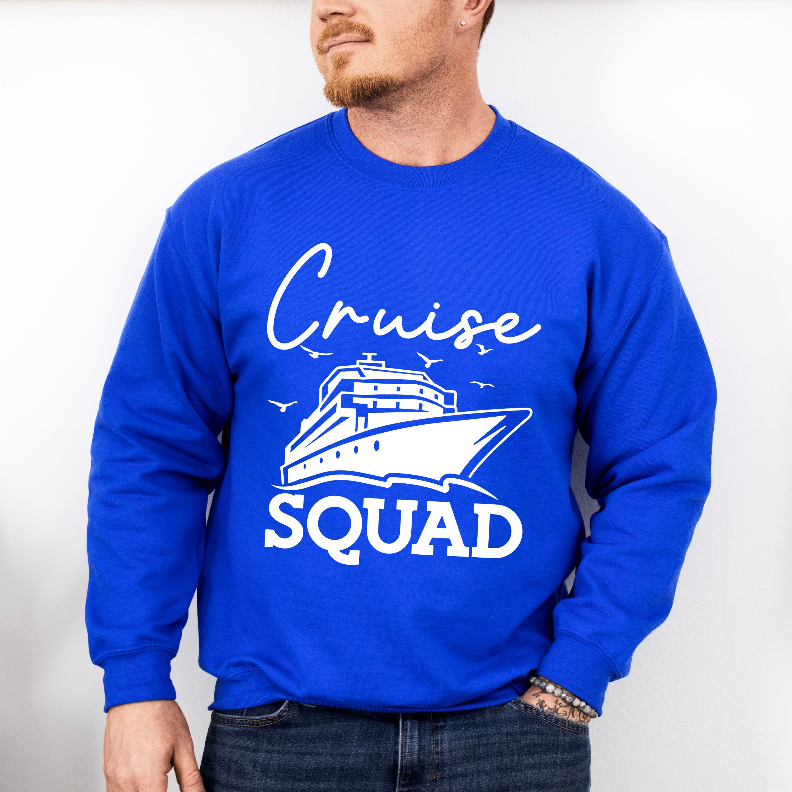 Cruise Squad Ship Design - Family Cruise Unisex Crewneck T-Shirt Sweatshirt Hoodie