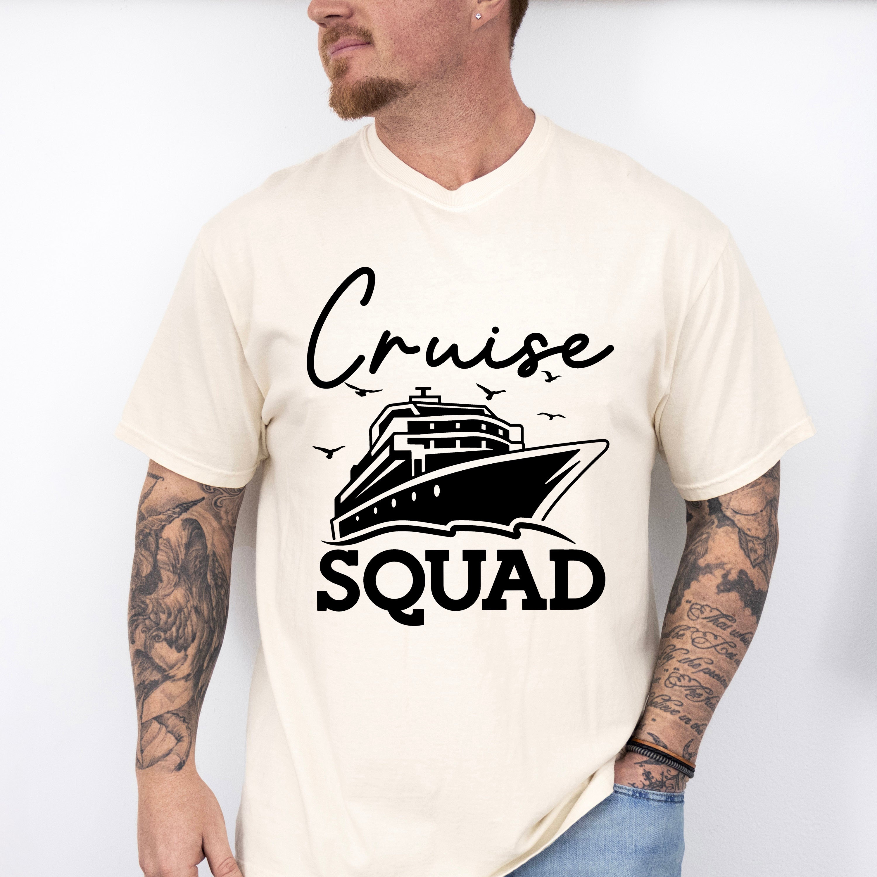 Cruise Squad Ship Design - Family Cruise Unisex Crewneck T-Shirt Sweatshirt Hoodie
