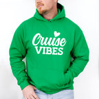 Cruise Vibes Heart - Family Cruise Unisex Crewneck T-Shirt Sweatshirt Hoodie